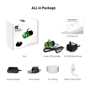 ปั๊มน้ำเติมอัตโนมัติ FZONE ATO-360P ระบบเติมน้ำแบบอัตโนมัติ อุปกรณ์เสริมอัจฉริยะสำหรับตู้ปลา ชุดกรองน้ำสำหรับตู้ปลา - Product Image 6