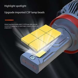 Mới 200W S13 ô tô Led Đèn Pha mới 6000K hi-lo chùm ánh sáng CANBUS giải mã <span class=keywords><strong>H7</strong></span> H11 H4 xe LED bóng đèn ổ cắm loại H13 - Product Image 4