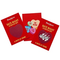 Cartes à gratter personnalisées pour une soirée romantique amusante, idée de rendez-vous galant, jeu de cartes à gratter pour les couples, surprise