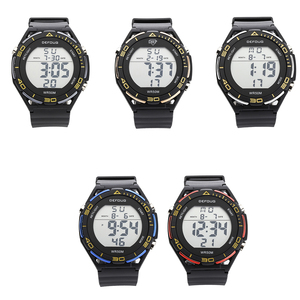 <span class=keywords><strong>Montre</strong></span> de sport numérique unisexe lumineuse à LED, étanche WR50M, grands <span class=keywords><strong>chiffres</strong></span>, date, alarme pour hommes et femmes, chronographe extérieur OEM - Product Image 2