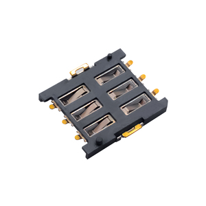 Soporte para Tarjeta <span class=keywords><strong>SIM</strong></span> <span class=keywords><strong>Nano</strong></span> H1.5 de <span class=keywords><strong>6</strong></span> Pines, Tipo Push-Pull, para Teléfono Móvil, Conector de Tarjeta <span class=keywords><strong>SIM</strong></span> de Buena Calidad - Product Image 3