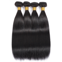 Extensions de cheveux vierges brésiliens et péruviens 100 % Remy, alignées sur les cuticules, double trame, en gros, pas chères, paquets de tissage micro-anneaux