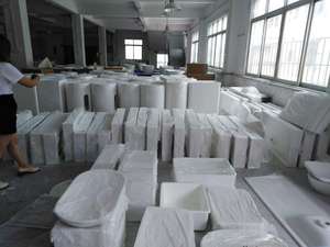 Lavabo <span class=keywords><strong>de</strong></span> salle <span class=keywords><strong>de</strong></span> bain moderne <span class=keywords><strong>haut</strong></span> <span class=keywords><strong>de</strong></span> <span class=keywords><strong>gamme</strong></span> en céramique colorée avec drain intégré, disponible en plusieurs couleurs pour lavabo <span class=keywords><strong>de</strong></span> toilettes - Product Image 6