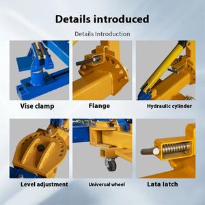 Correcteur de carrosserie européen Correcteur de poutre mobile de réparation automobile de petit véhicule en acier - Product Image 4