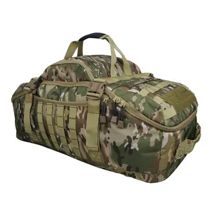 Düşük fiyat dışında yürüyüş 600D Oxford su geçirmez spor çantası seyahat taktik bagaj sırt çantası