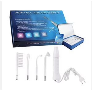 <span class=keywords><strong>Appareil</strong></span> portable multifonctionnel 4-en-1 de soin du <span class=keywords><strong>visage</strong></span> et des cheveux à <span class=keywords><strong>haute</strong></span> fréquence, avec électrothérapie et baguette faciale - Product Image 1