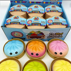 Jouet Squishy Dumpling Mystère Scintillant Viral en Gros de 8,5 cm pour Enfants - Product Image 6