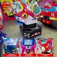 Machine de jeu d'arcade de tir aérien, manège pour enfants avec cabine rotative à 360°, certifiée CE, prix de gros direct usine pour centre de jeux