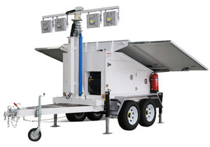 प्रीमियम गुणवत्ता वाले मोबाइल सौर प्रकाश टॉवर परेशानी मुक्त रखरखाव सौर मोबाइल लाइट टॉवर - Product Image 6