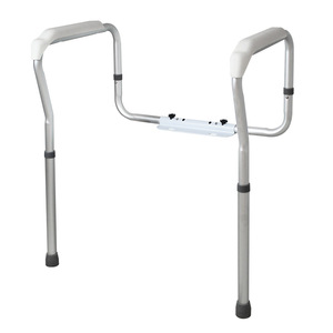 Pulse Health Toilet <b>Grab</b> <b>Bar</b> Aluminum Alloy 136kg Load Bearing No Drilling Required For Seniors Bathroom Safety - Product Image 1