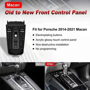 Center <b>Console</b> Gear Shift Panel Interior Decorative Accessories For Porsche Macan 2014-2021 For Porsche Panamera /Cayenne - Product Image 6