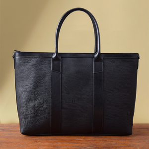Borsa Tote Classica in Vera Pelle per <span class=keywords><strong>Uomo</strong></span>, Grande Capacità, Multi-scomparto, con Tracolla Rimovibile - Product Image 5