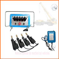 Télécommande sans fil pour grue de camion et véhicules mécaniques 433 MHz Étanche 1 an Plastique (Modèle bleu clair LBNP-TMLM)