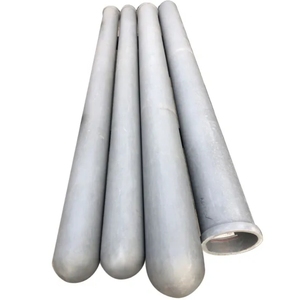 Prix usine nitrure de silicium <span class=keywords><strong>SI3N4</strong></span> carbure de silicium collé <span class=keywords><strong>SIC</strong></span> Tube de protection NSIC protecteurs de thermocouple réfractaire - Product Image 3