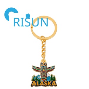 Llavero de Metal Personalizado con Diseño de Tótem Alasca Canadá, Souvenir de Bar Tiki, Vacaciones en Hawái, Playa, Abridor de Botellas - Product Image 5