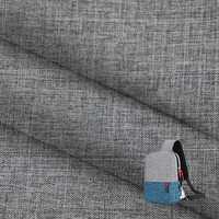 Tissu Oxford Cationique en Polyester 600D Enduit PVC/PU Imperméable, Ignifuge et Résistant aux Déchirures pour Matériaux de Sacs - Prix Usine