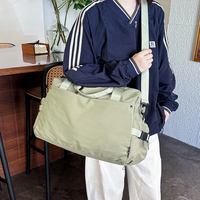 Sac de voyage étanche grande capacité, résistant à l'usure, avec séparation sec/humide, sac de sport portable et léger, sac de week-end organisateur