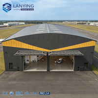 Hangar Prefabricado de Acero para Aviones, Estructura de Gran Envergadura, Diseño Personalizado Directo de Fábrica