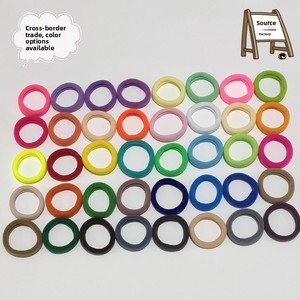 AITONG4.5CM ยางรัด<span class=keywords><strong>ผม</strong></span>สไตล์เกาหลี ผ้าเนื้อดี ยืดหยุ่นสูง ทนทาน สำหรับสุภาพสตรี รุ่น MY-001 ขายส่ง - Product Image 3