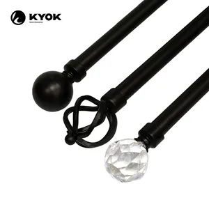 KYOK room devidining oversized extendable curtain rod