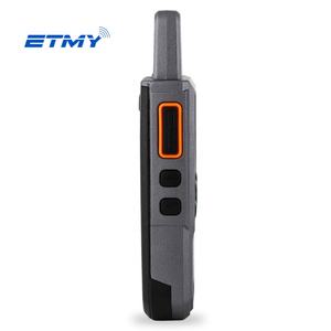 ETMY ET-C6 <span class=keywords><strong>pas</strong></span> <span class=keywords><strong>cher</strong></span> <span class=keywords><strong>longue</strong></span> <span class=keywords><strong>portée</strong></span> POC 4G LTE Radio bidirectionnelle Talkie Walkie De 100km avec écran - Product Image 3