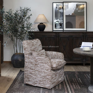 टेलई आयताकार प्राचीन यूरोपीय वाबी-साबी शैली के अनुकूल कपड़े कोने सोफे सेट स्पंज होटल अपार्टमेंट लिविंग रूम - Product Image 2