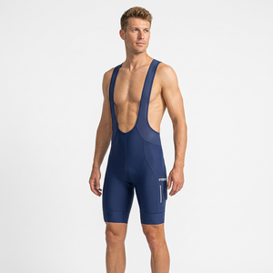 Cuissard de cyclisme ajusté pour homme Sprint Sports en Spandex et Polyester, anti-humidité, noir - Product Image 1