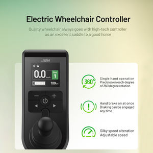 La silla de ruedas eléctrica más económica para personas mayores discapacitadas Silla de ruedas eléctrica Black Metal Ce Sillas de ruedas Precio 6 Km/h - Product Image 6