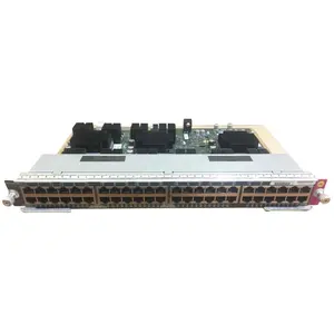 WS-X4748-UPOE + E = 라인 카드 4500E 스위치 모듈 48 포트 UPOE 10/100/1000 RJ-45