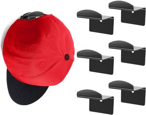 Plastic Adhesive Hat <b>Hooks</b> for Wall Hat Rack Strong Hold Hat Hangers for Baseball Caps-Minimalist Clothing Organizer - Product Image 1