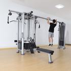Équipement de fitness multifonctionnel en acier commercial avec machine à cinq stations réglable