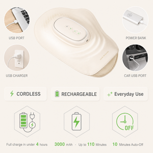 Masajeador de Manos Eléctrico Recargable con Forma de Guante, Doble Cara con Calor y Compresión de Aire, Alivio del Dolor en Dedos, Palma y Muñeca - Product Image 4