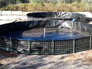Offre Spéciale 0.5mm 0.75mm Membrane Fish Pond Farm Liner HDPE Geomembrane de qualité pour projet d'aquaculture - Product Image 6
