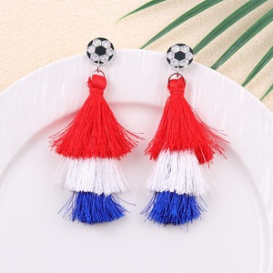 Pendientes con Bandera Personalizada, Chapados en <span class=keywords><strong>Oro</strong></span> Rosa, Nombre del País Grabado en la Parte Posterior - Product Image 6