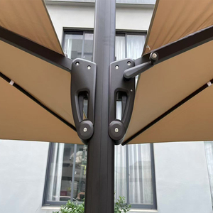 <span class=keywords><strong>Parasol</strong></span> Roma double tête de haute qualité Uplion, grand modèle 3m x 3m, <span class=keywords><strong>anti</strong></span>-UV, imperméable, <span class=keywords><strong>parasol</strong></span> de jardin pour terrasse - Product Image 5