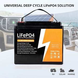 Energieopslagbatterij 12V 50ah 100ah 200ah 300ah 400ah Diepgaande Energieopslagbatterij Voor Elektrisch Gereedschap - Product Image 2