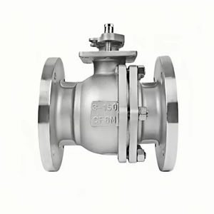 304 Stainless Steel Q41F-150LBRL 3in Manual Flanged Ball Heavy Duty Acid and <b>Alkali</b> Resistant Flanged Ball Q41F-150LB Water Medi - Product Image 2