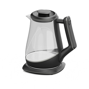 Bouilloire électrique sans fil 1,2 L avec contrôle numérique, 1200 W, isolation thermique, arrêt automatique, acier inoxydable, usage domestique - Product Image 1