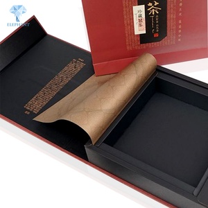 Custom Luxury Exquisite <b>Red</b> Craft Gift Cardboard Carton Tea Packaging <b>Box</b> - Product Image 4