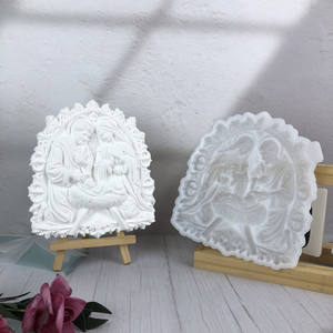 Molde de Silicona para Resina Hecho a Mano, Estilo DIY, Adornos Decorativos y Herramientas para Pasteles, Molde de Yeso para Resina - Product Image 5