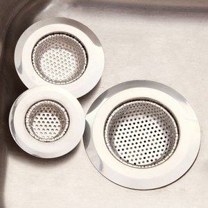 Filtre de panier de vidange de salle de bains en acier inoxydable filtre de piège d'évier de cuisine - Product Image 3