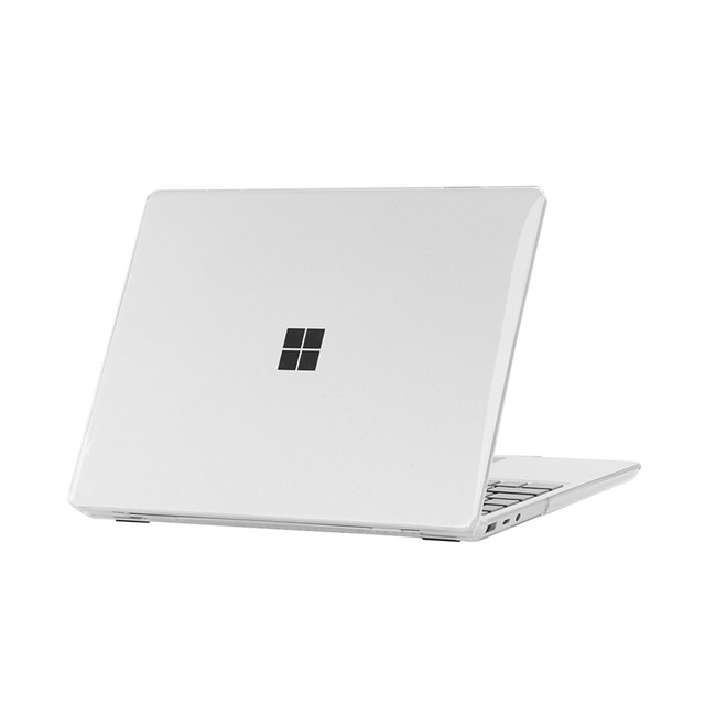 Super Shell Case for Surface Laptop 3 4 5 7 Full Cover Protector Black Clear Color