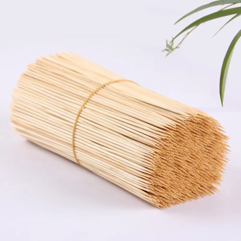 2016 Most popular straight charcoal BBQ grills long bamboo marshmallow stick for BBQ