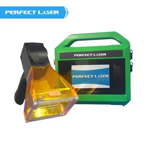 Tragbares leichtes Gewicht Minigröße 30 W 50 W Glasfaser-Integriertes Laser-Markierungsgerät für Metall