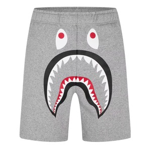 Shorts décontractés mi-longs en coton avec cordon de serrage, motif camouflage requin, lumineux, pour hommes et femmes, style plage - Product Image 1