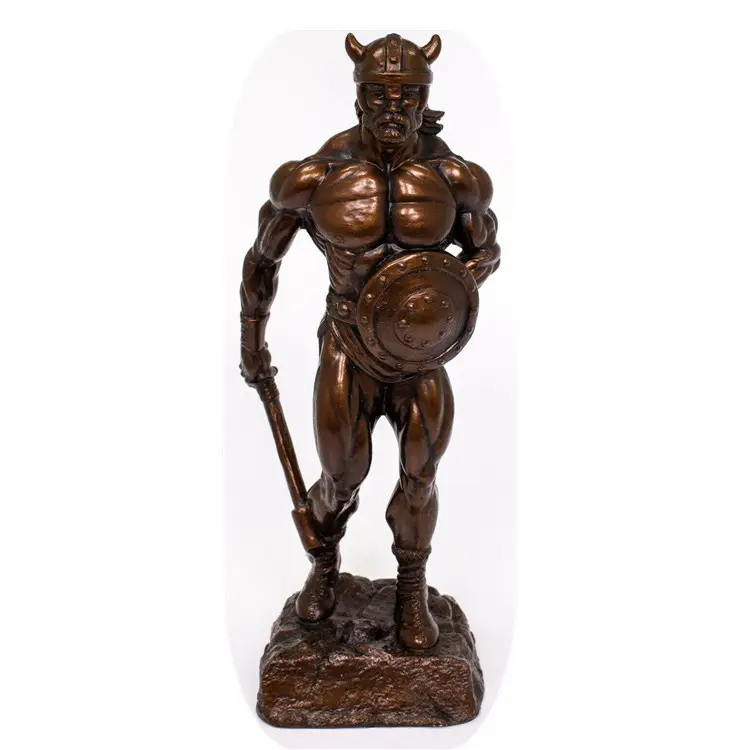 レジンボディービルトロフィー男性男性彫刻
