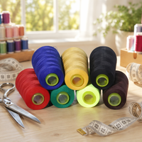 Fil à coudre en polyester pour tricotage, scellage et crochet, en carton complet