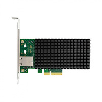 Carte réseau Ethernet à fibre optique 10G Gigabit Intel X550-T1 Pcie X4 avec un seul port optique pour ordinateurs de bureau, interface sans fil interne WIFI