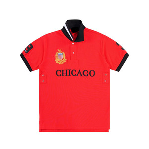 <span class=keywords><strong>Polo</strong></span> décontracté pour homme en coton RL de haute qualité, broderie, manches courtes, t-shirt City - Product Image 4