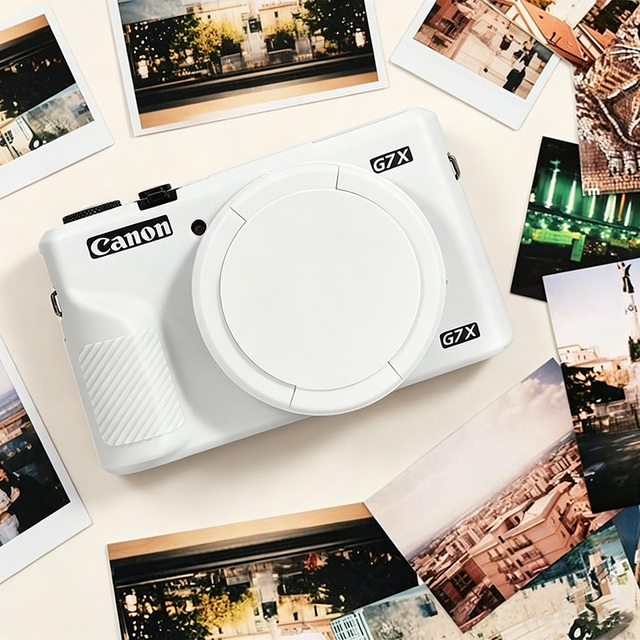 High Quality Dust-proof Moisture-proof Silicone Camera Protective Cover for G7 X Mark II Digital Camera Accessories